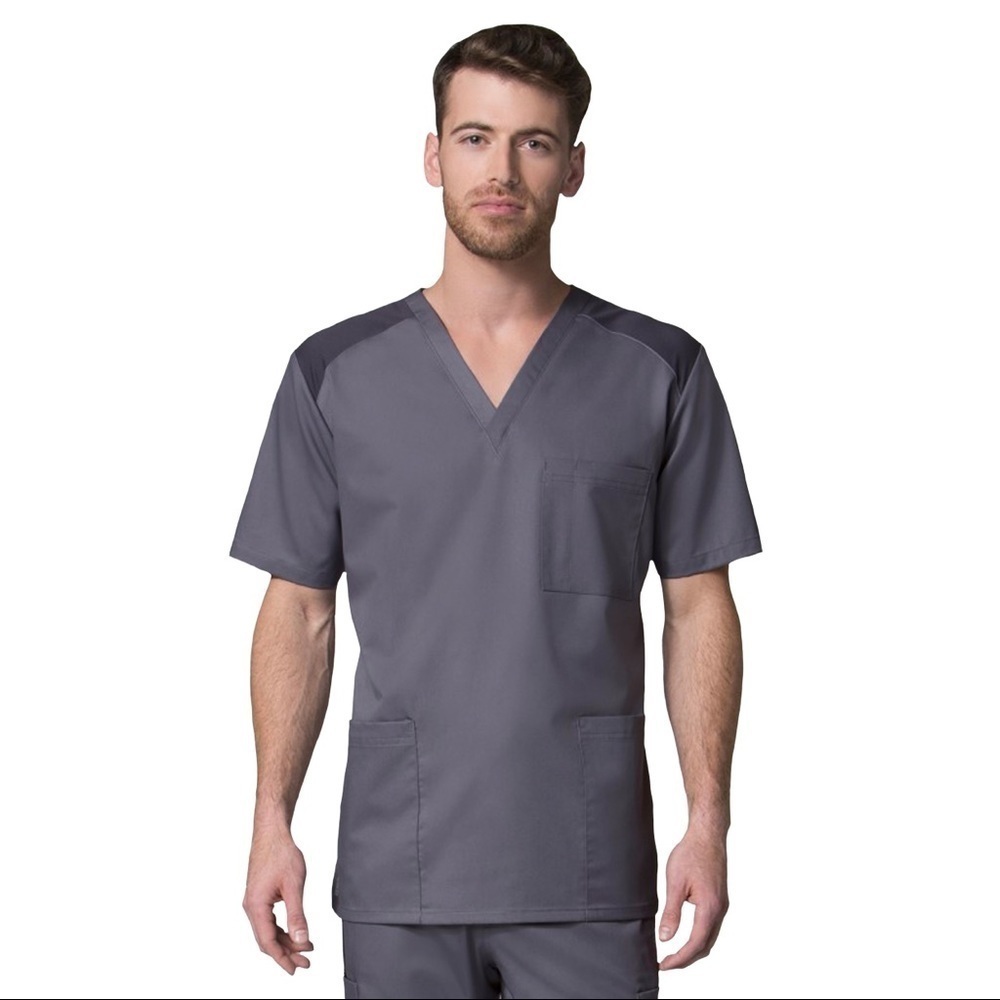 Eon by maevn • mens mesh vneck scrub top